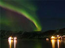 Aurora Borealis above Provideniya