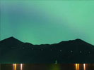Aurora Borealis above New Chaplino