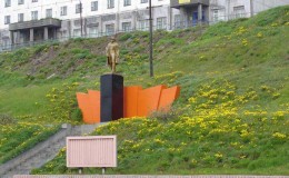 Lenin monument. Provideniya
