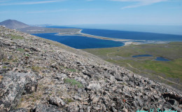 The view at Kivak lagoon