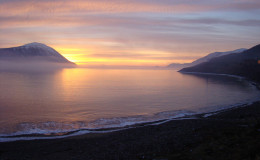 An entrance to Provideniya bay