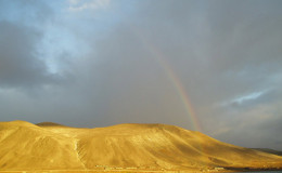 Rainbow above Emma bay